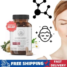 Happy Mammoth Hormone Harmony Natural Hormonal Support for Women 72 Capsules