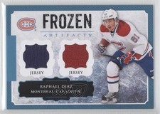 2013-14 Upper Deck Artifacts Frozen Artifacts Raphael Diaz #FA-RD 0c2