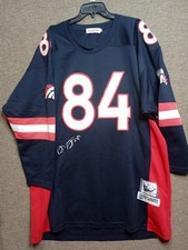 Camiseta Mitchell & Ness Shannon Sharpe Denver Broncos con firma