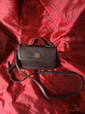 DOMINIE The Martini Luxury Crossbody Handbag Black Made in USA