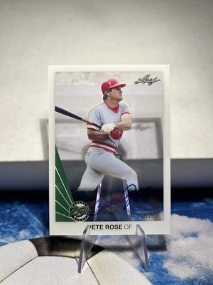2015 Leaf 25th Anniversary Pete Rose Auto /10 #PR2 Reds - Image 1 of 2
