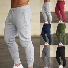 Pantalones Largos Deportivos Ropa De Gimnasio Chándal De Moda Casual Para Hombre