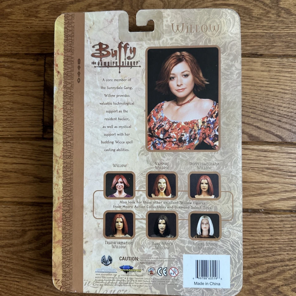 吸血鬼杀手巴菲 | "Willow" 可动人偶 | 钻石精选玩具 (2004) — 第 4/4 张图片