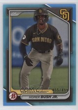 2024 Bowman Prospects Sky Blue Border 55/499 Homer Bush Jr #BP-87 k6j