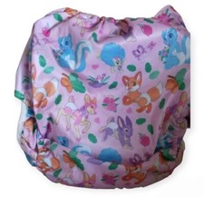 Bolsillo para pañales de tela ABDL. Babyfur - Pañal lindo arrugado