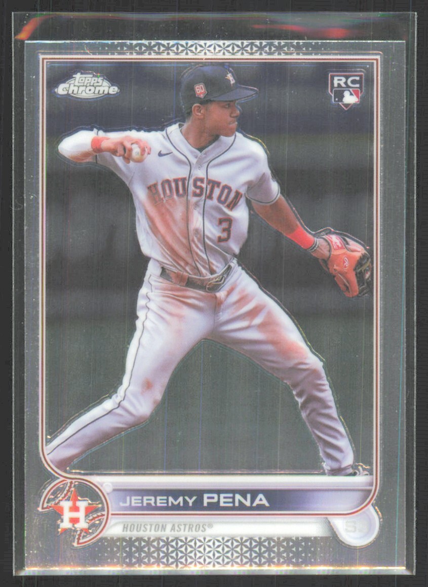 2022 Topps Chrome Update Jeremy Pena Rookie #USC136