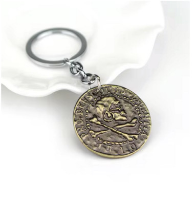 Uncharted 4 A Thief's End Metal Pendant Keychain New