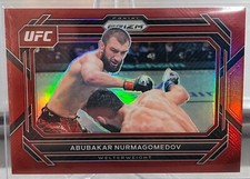 ABUBAKAR NURMAGOMEDOV 2023 Panini Prizm UFC RED 030/199