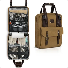 Portable Camping Cookware Bag Hanging 15L Camp Kitchen Organizer For BBQ Picnics