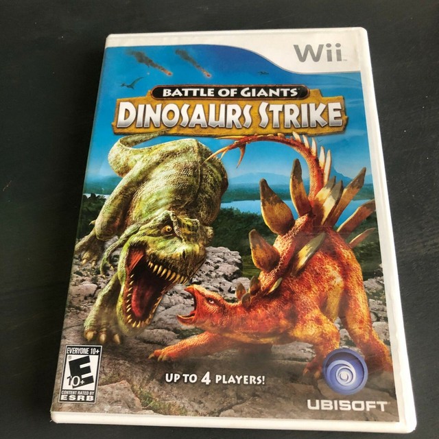 Battle of Giants: Dinosaurs Strike (Nintendo Wii, 2010) for sale online | eBay