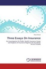 Three Essays On Insurance von Reza Ghazal (2011, Taschenbuch)