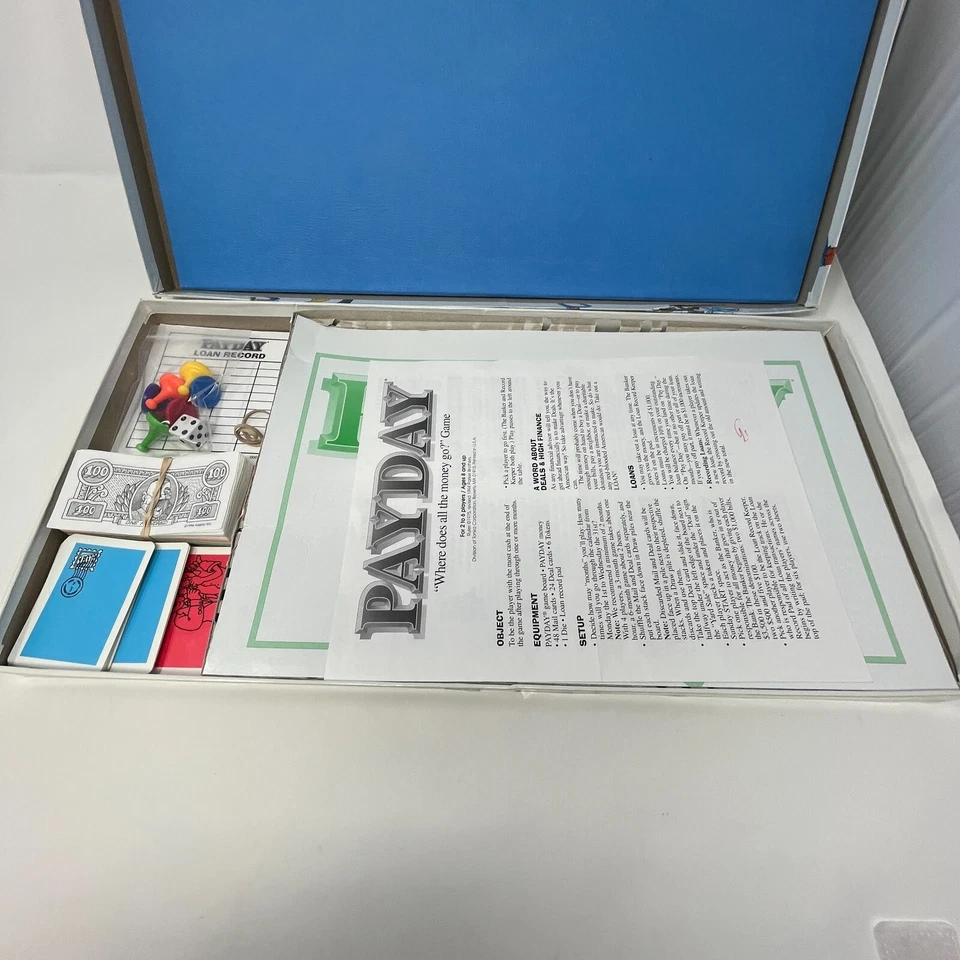 Payday Game by Parker Brothers Where Does All the Money Go? Complete 1994 - Image 3 of 4