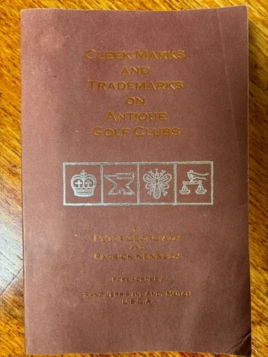 CleekMarks and Trademarks on Antique Golf Clubs, Georgiady and Kennedy SIGNED