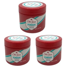 Old Spice HIGH ENDURANCE Pomade Medium Hold & Matte Finish 1.76oz Each Lot of 3