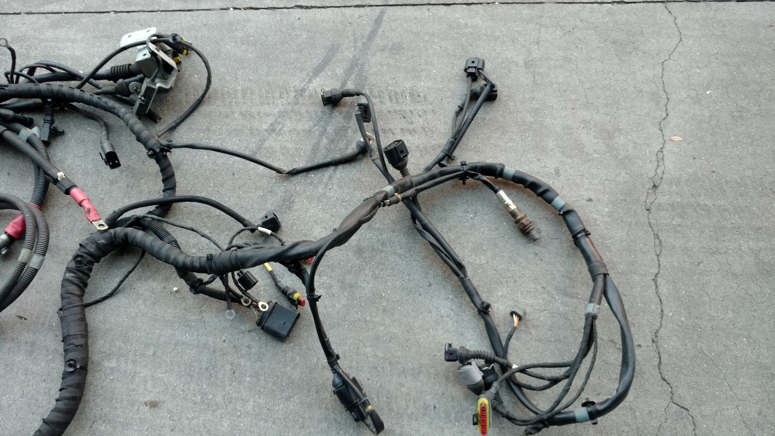 LAMBORGHINI GALLARDO SPYDER REAR WIRING HARNESS OEM 
