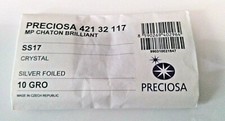 10 Gross 17ss Preciosa Super Chatons Brilliant Full Pack Czech Rhinestones