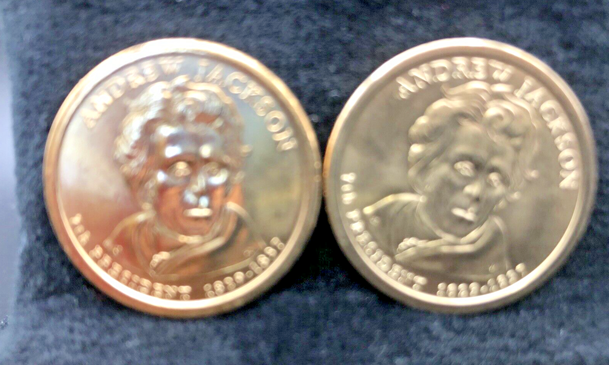 2008 P&D Andrew Jackson Presidential One Dollar Coin | eBay