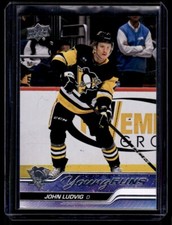 2023-24 Upper Deck Young Guns John Ludvig Rookie #490 Pittsburgh Penguins