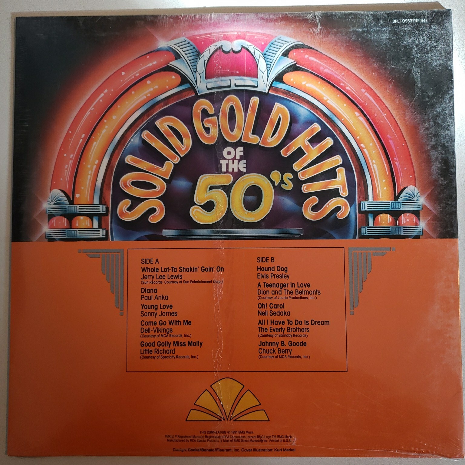 Solid Gold Hits of the 50’s DPL1-0953 Vinyl Record Brand New Sealed ...
