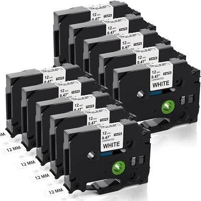 LABEL TAPE Schriftband TZe 231 für P-Touch PT-H100R PT-H105 PT-H100LB PT-H110 H107B PT-D400