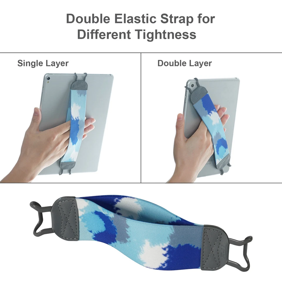 Hand Strap Holder Elastic Belt for Tablets & e-Readers iPad Pro 11 inch, Mini 6 - Image 3 of 4