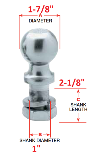 Trailer Hitch For 75-91 03-07 Ford Van E100 E150 E250 E350 Wiring & 1-7