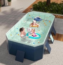 Rectangular Foldable Adult & Kiddie Above Gro...