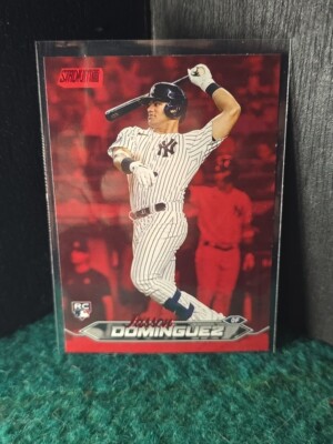 Jasson Dominguez Red Foil - 2024 Topps Stadium Club - Yankees RC