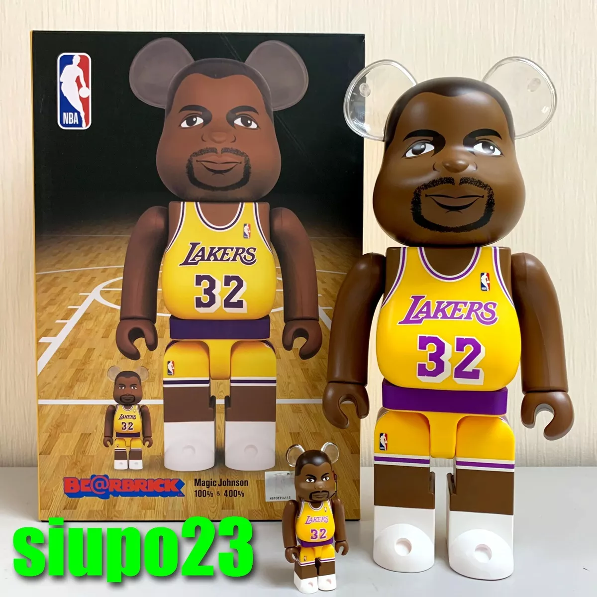 BE@RBRICK Magic Johnson 100％ & 400％