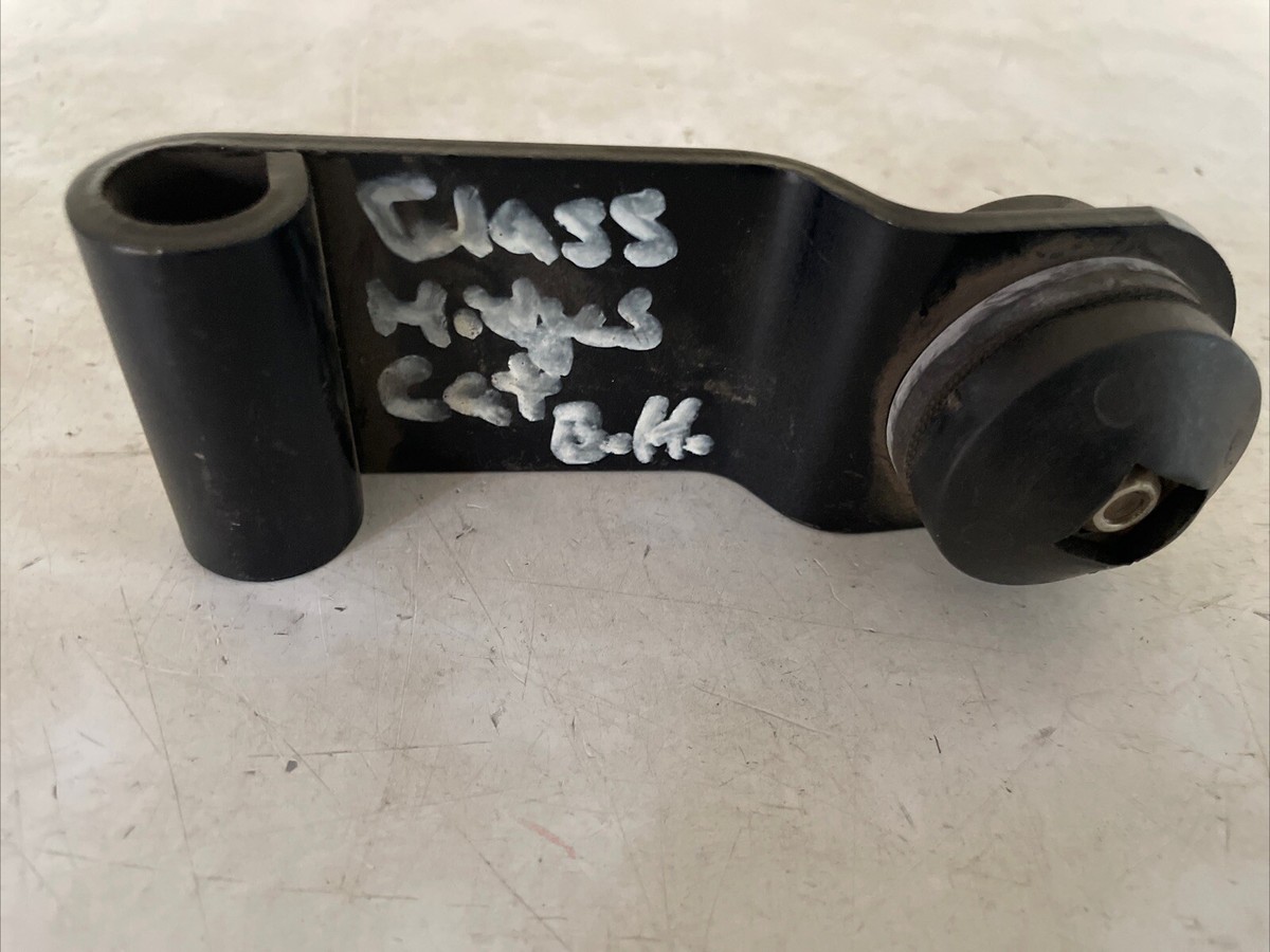 CATERPILLAR GLASS HINGE BRACKET BACKHOE NEW 5 1/2