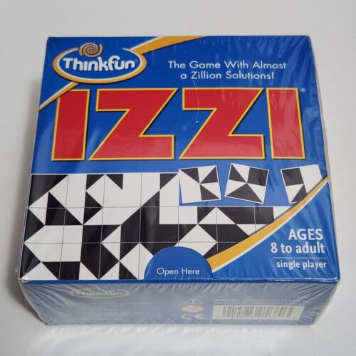 ThinkFun IZZI Matching Tile Puzzle Game with a Zillion Solutions 2009 NEW SEALED - Afbeelding 1 van 2