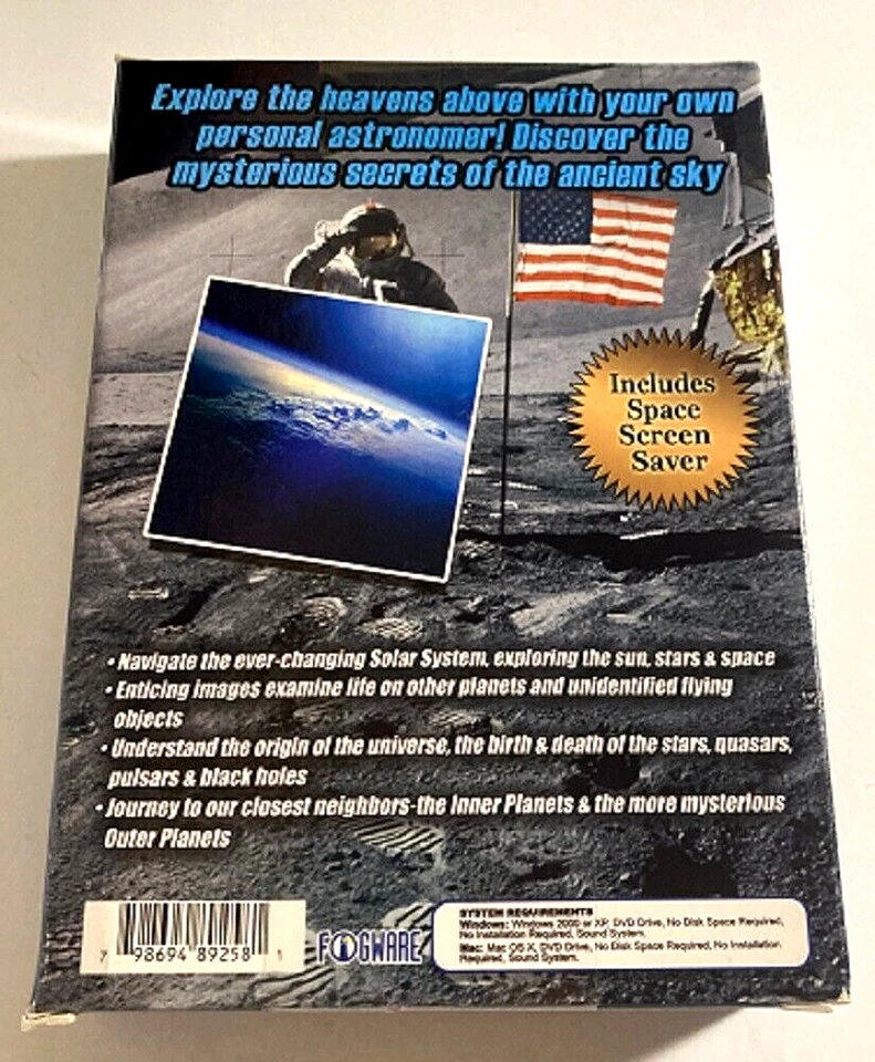 Space DVD-ROM Windows/Mac Brand New Sealed - Image 2 of 4