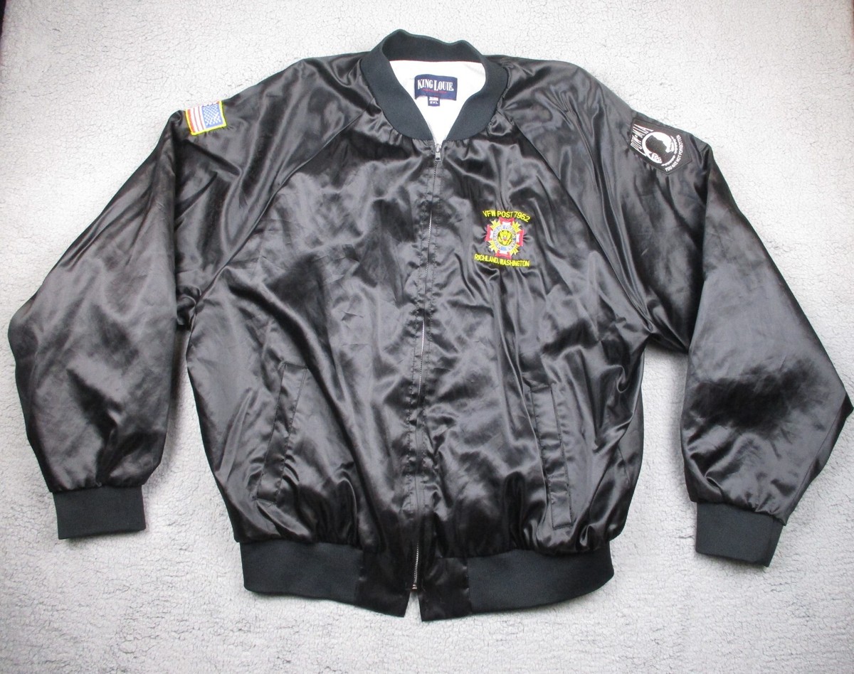 専用⑳ King Louie VFW Veteran of Foreign Wars Jacket Mens Sz 2XL Richland