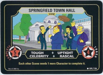 2003 THE SIMPSONS Trading Card Game TCG WOTC * YOUR CHOICE * YOU PICK *