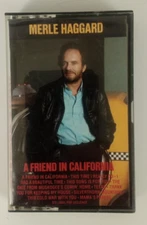 A Friend in California by Merle Haggard Cassette Epic