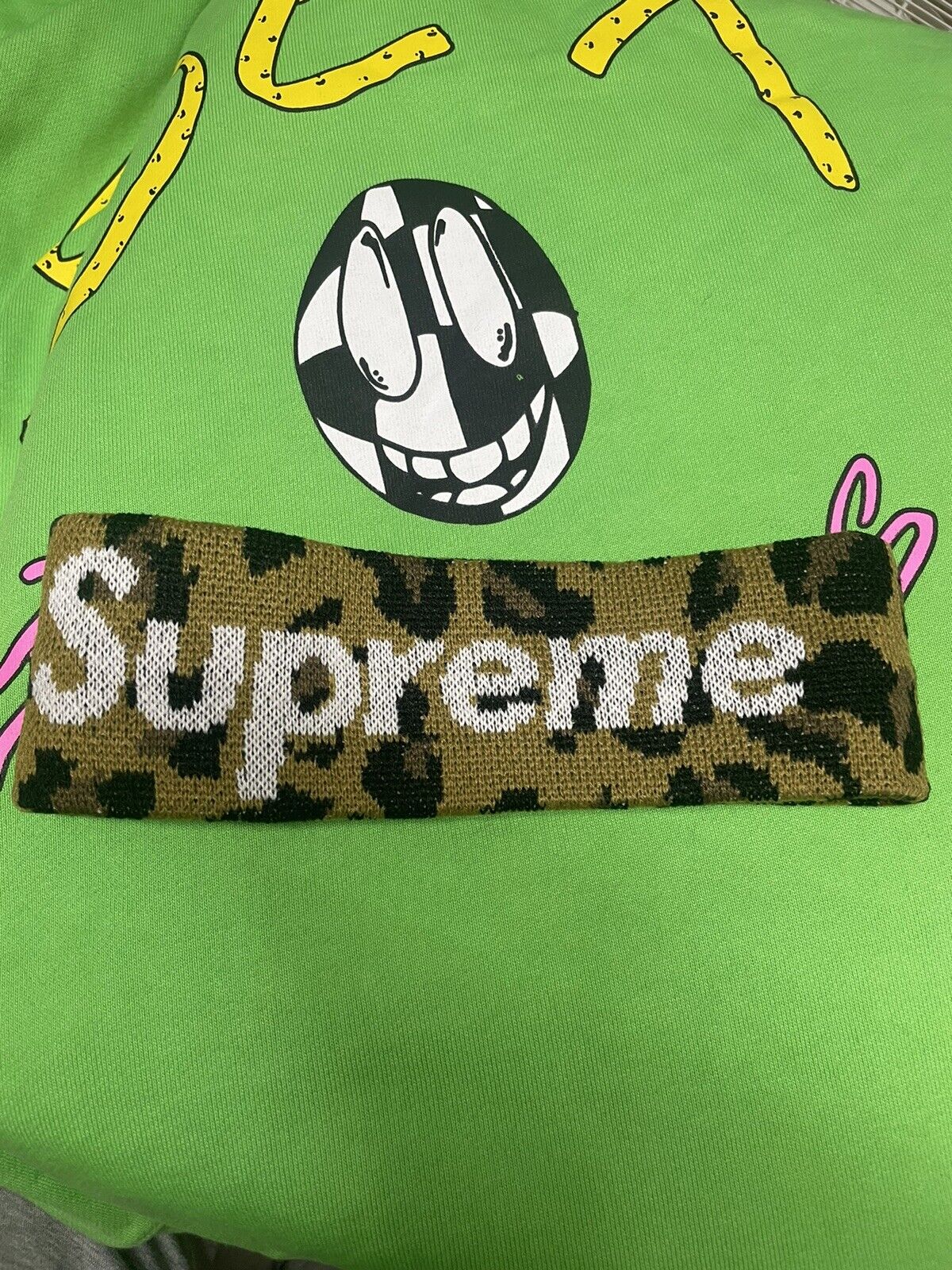 Supreme New Era Big Logo Headband 緑 | www.fleettracktz.com