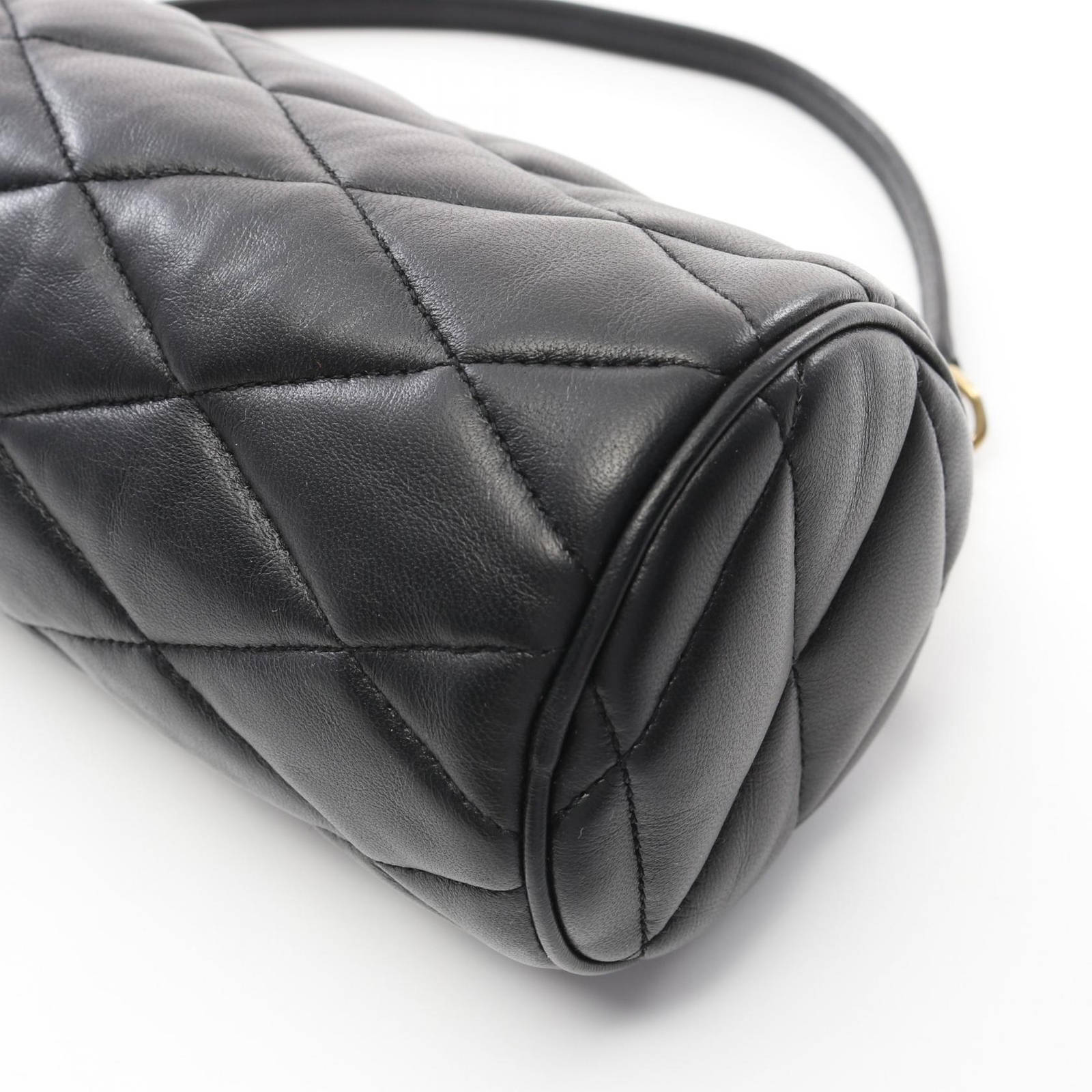 Borsa a tracolla YVES SAINT LAURENT catena 699703 pelle nera usata