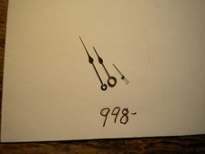 AMERICAN--18-SIZE--POCKETWATCH - BLUED HANDS