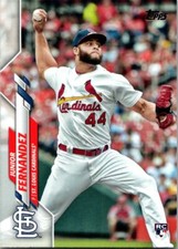 2020 Topps #615a Junior Fernandez