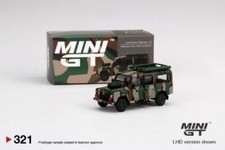 Mini GT 1:64 Land Rover Defender 110 Malaysian Army Harimau Belang MGT00321 New