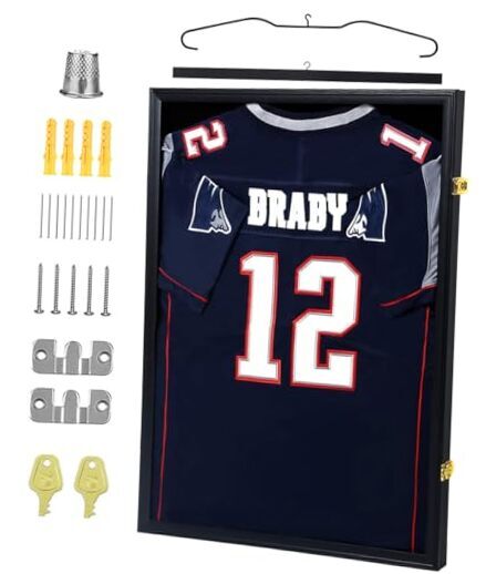 Jersey Frame Display Case, Jersey Shadow Box, Jersey Display Display Case-A-image