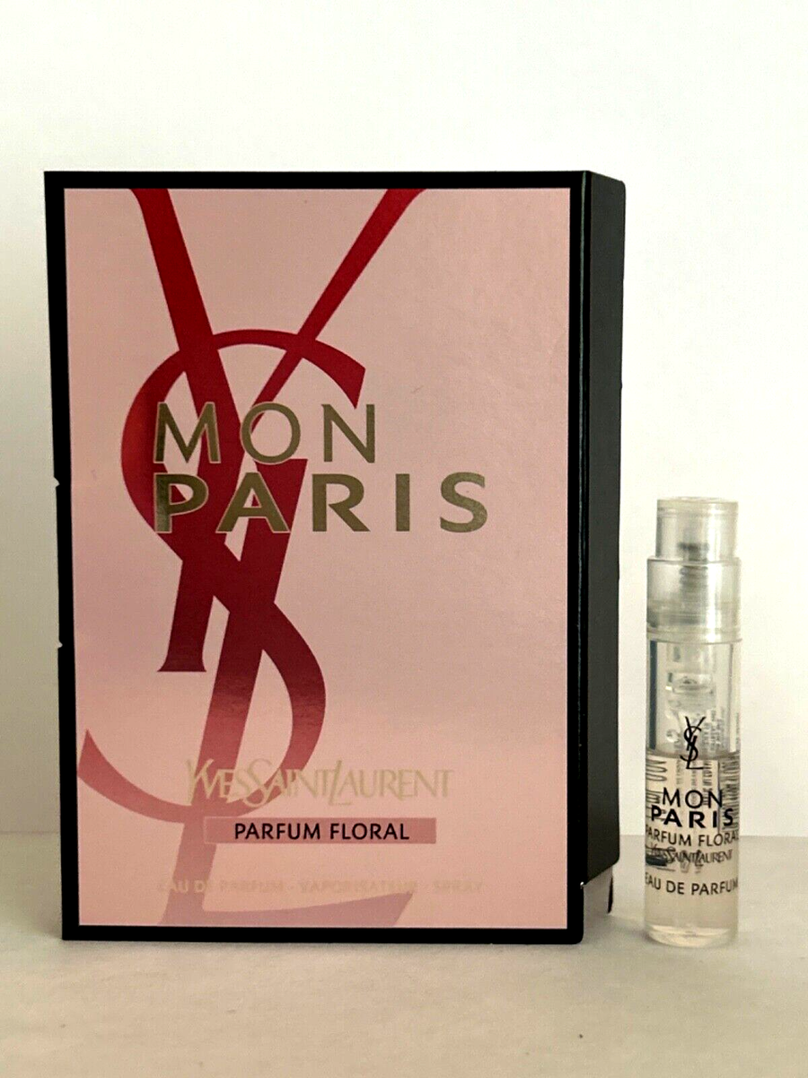 Lot of 4 x YSL Collection Sample Set Mon Paris EDP, Floral