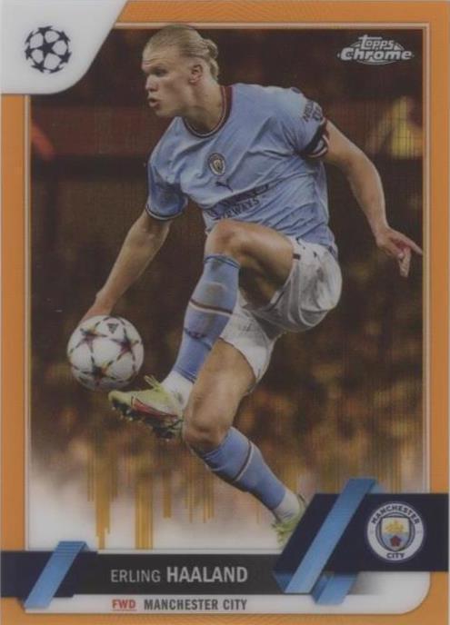 2022-23 Topps Chrome UEFA Club Competitions - Erling Haaland #99