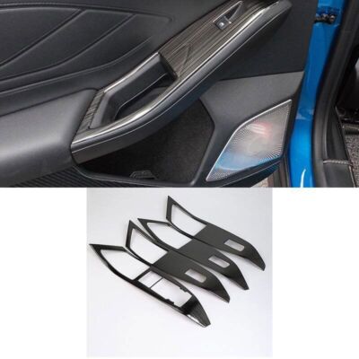 Window lift panel switch For Ford Focus ST RS black steel 2019-2020 cover trim