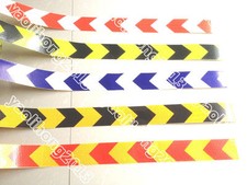 Safety Arrow Reflective Caution Warning Tape Sticker For Road Stair Way Garage