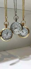 Lot of 3 Watch elgin vintage pocket Collectible Antique Brass Pocket Watch GIFT