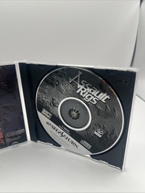 Rare Assault Rigs Sega Saturn Game with manual and survey card
