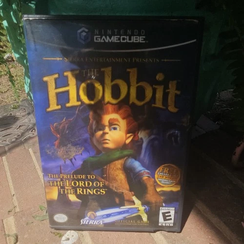 Nintendo GameCube The Hobbit Sierra Action Game w/ Manual & Collector's Card