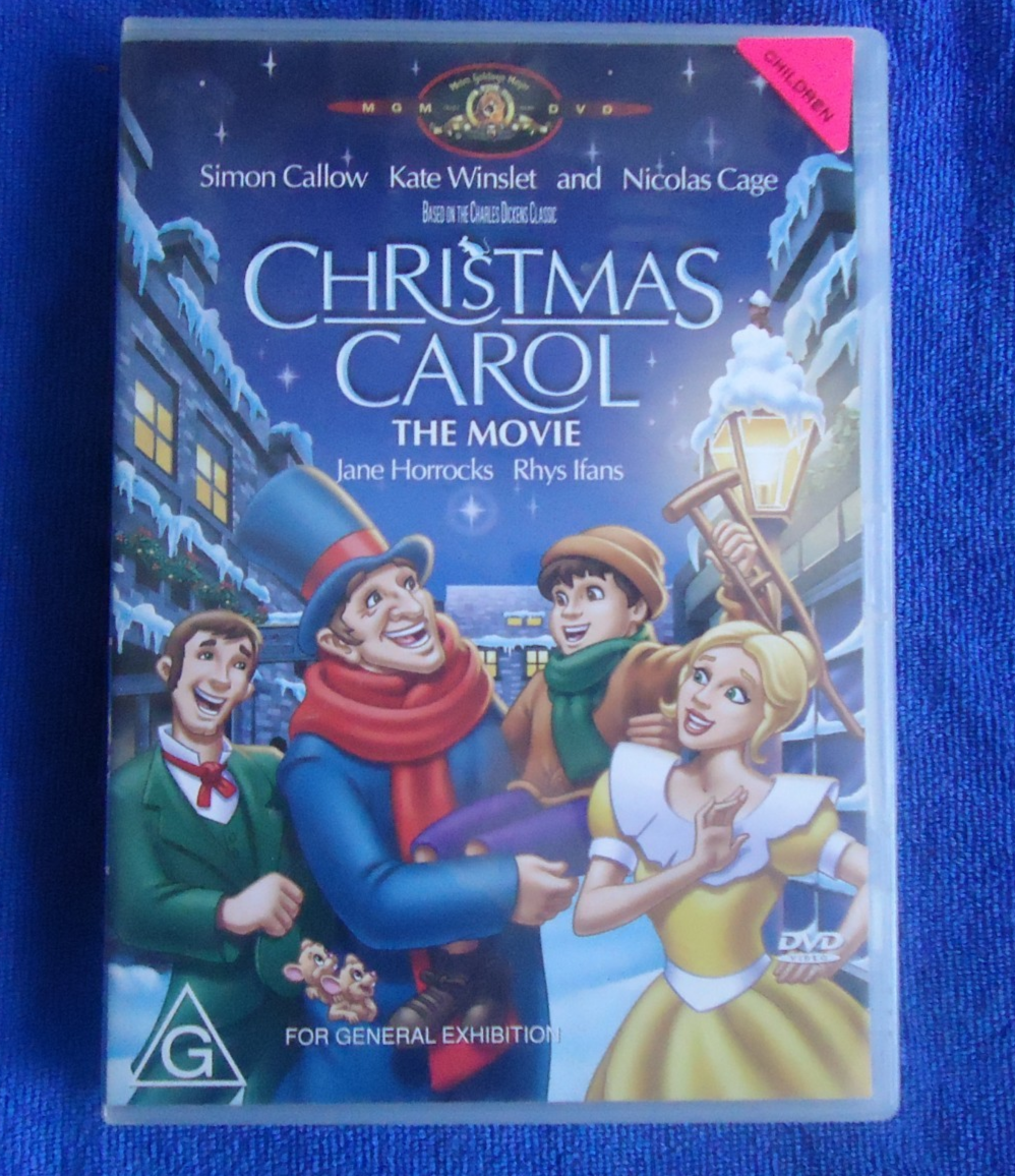 Christmas Carol The Movie DVD Simon Callow, Kate Winslet - FAST FREE POSTAGE