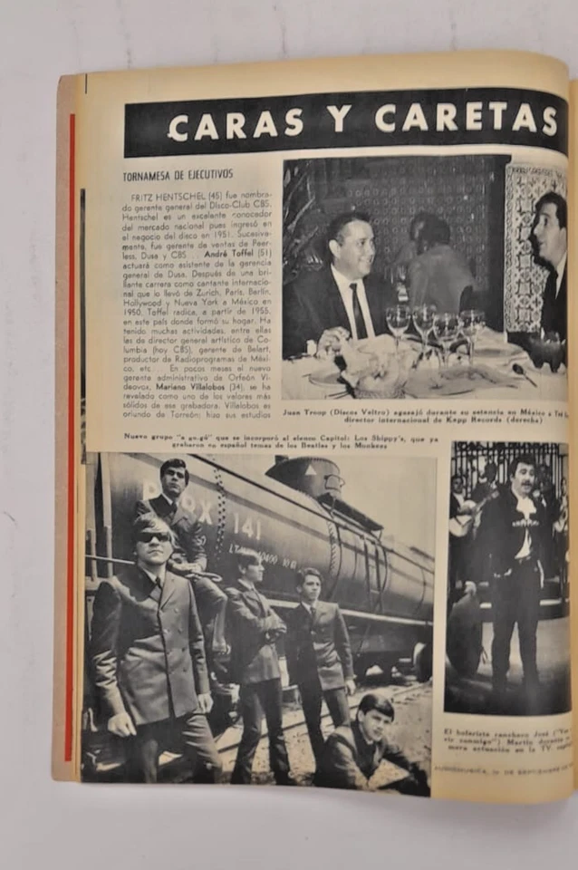 AUDIO MUSICA, No.191 SEPTEMBER 1967 MARCELA GALVAN / IMELDA MILLER / LOS YAQUI - Image 4 of 4